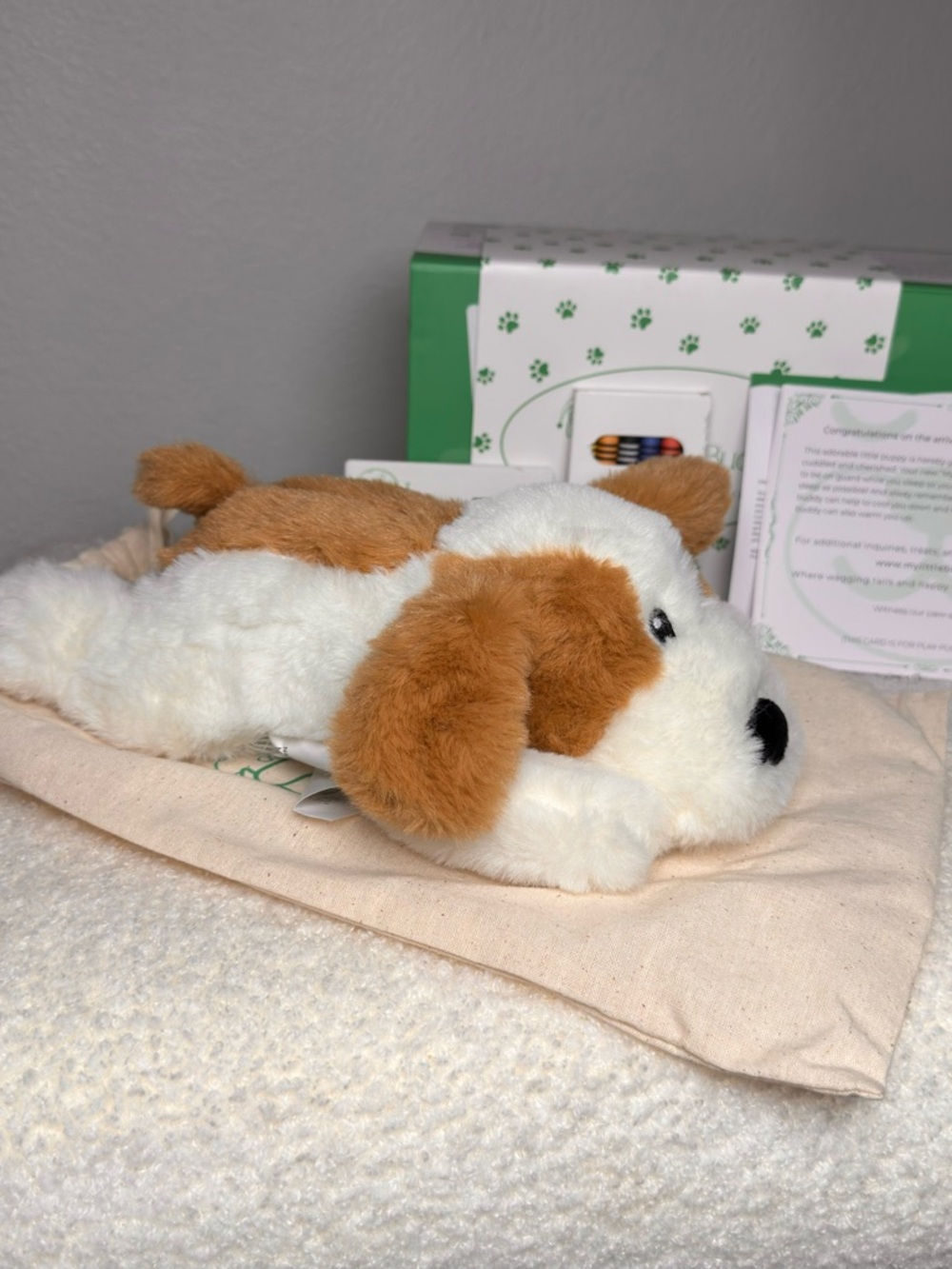 My Little Buddy Weighted Plush Puppy / BNIB